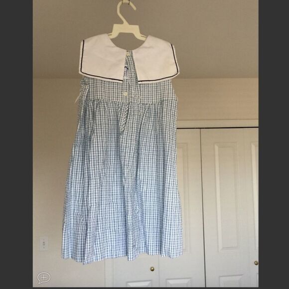 Vintage Blue sailer dress - Picture 2 of 2